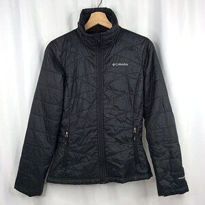 Columbia Omni-Heat Heavenly Quilted Puffer Jacket Women's Size XS Black